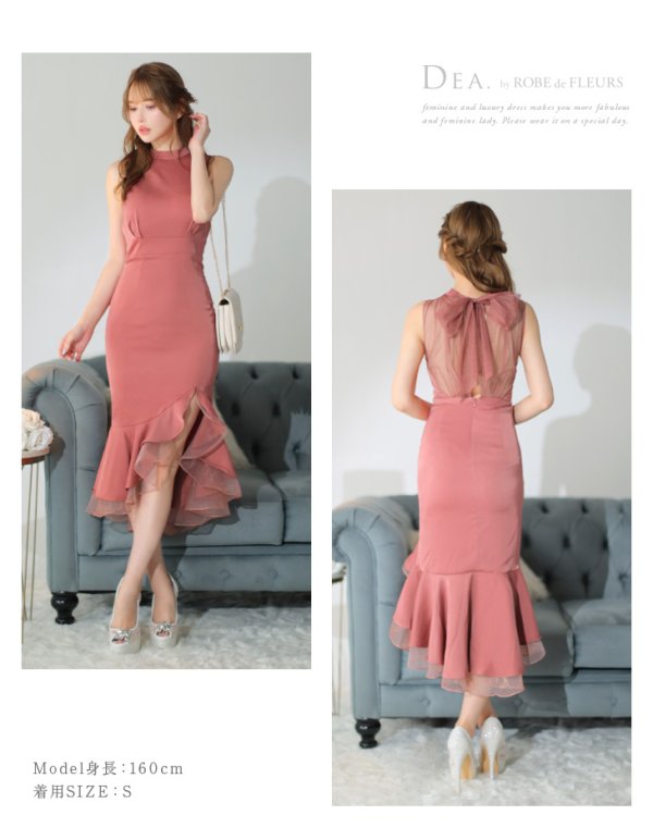 ベイクドピンク モデル:ゆめ 身長:160cm 着用サイズ:Sサイズ