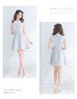 画像22: XS〜Lサイズあり【ROBE de FLEURS/ローブドフルール】レース/ ビジュー/ サマーツイード/ Aライン/ フレア/ ノースリーブ/ ミニドレス/ キャバドレス[OF2] (22)