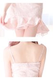 画像22: XSサイズあり【ROBE de FLEURS/ローブドフルール】マーメイド/ スパンコールレース/ ビジュー/ セットアップ/ キャミソール/ ミニドレス/ キャバドレス[OF2] (22)