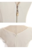 画像19: XSサイズあり☆【ROBE de FLEURS Glossy/ローブ・ド・フルール グロッシー】フロントジップ/ ZIP ワンカラー/ ストレッチ/ タイト/ ミニドレス/ キャバドレス　ブラック[OF2] (19)