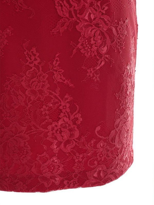 画像9: XSサイズあり【Glossy/グロッシー】クロスホルター/ ホルターネック/ アメスリ/ ストレッチ/ タイト/ ミニドレス/ キャバドレス【HC02】 (9)