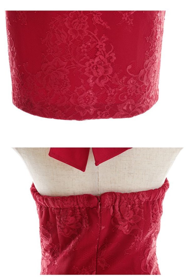 画像12: XSサイズあり【Glossy/グロッシー】クロスホルター/ ホルターネック/ アメスリ/ ストレッチ/ タイト/ ミニドレス/ キャバドレス【HC02】 (12)