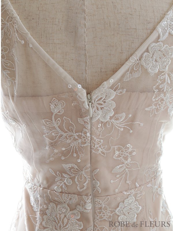 画像11: XSサイズあり【ROBE de FLEURS/ローブドフルール】フラワーレース/ 立体フラワー/ カットデザイン/ ビジュー/ タイト/ ミニドレス/ キャバドレス[OF08] (11)