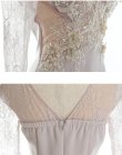 画像21: XSサイズあり【ROBE de FLEURS Glossy/ローブ・ド・フルール グロッシー】立体フラワー/ レース/ 七分袖/ 長袖/ 袖あり/ ストレッチ/ タイト/ ミニドレス/ キャバドレス[OF2] (21)