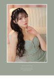 画像25: XSサイズあり【ROBE de FLEURS/ローブドフルール】クリスタルビジュー/ フロントジップ/ キャミソール/ ミニドレス/ キャバドレス[OF2] (25)