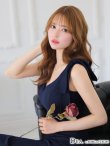 画像9: XS-Lサイズあり【DEA. by ROBE de FLEURS/ディアバイローブドフルール】ショルダーリボン/ マーメイド/ ノースリーブ/ ワンカラー/ ミモレ丈/ ミディアムドレス/ キャバドレス[OF2] (9)