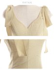画像44: XS-Lサイズあり【DEA. by ROBE de FLEURS/ディアバイローブドフルール】ショルダーリボン/ マーメイド/ ノースリーブ/ ワンカラー/ ミモレ丈/ ミディアムドレス/ キャバドレス[OF2] (44)
