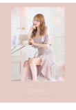 画像4: Lサイズあり【DEA. by ROBE de FLEURS/ディアバイローブドフルール】オフショル/ マーメード/ フリル/ ニット/ ツイード/ ミモレ丈/ ミディアムドレス/ キャバドレス[OF2] (4)