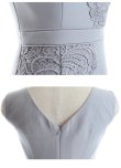画像16: Lサイズあり【DEA.by ROBE de FLEURS/ディアバイローブドフルール】ケミカルレース/ アシンメトリー/ ミディアム丈/ 膝丈/ タイト/ ミニドレス/ ミディアムドレス/ キャバドレス[OF2] (16)