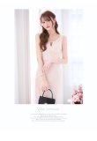 画像7: Lサイズあり【DEA.by ROBE de FLEURS/ディアバイローブドフルール】ケミカルレース/ アシンメトリー/ ミディアム丈/ 膝丈/ タイト/ ミニドレス/ ミディアムドレス/ キャバドレス[OF2] (7)