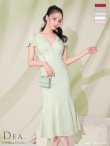 画像16: Lサイズあり【DEA.by ROBE de FLEURS/ディアバイローブドフルール】フロントジッパー/ パフスリーブ/ ミディアム丈/ ワンピース/ キャバドレス[OF2] (16)