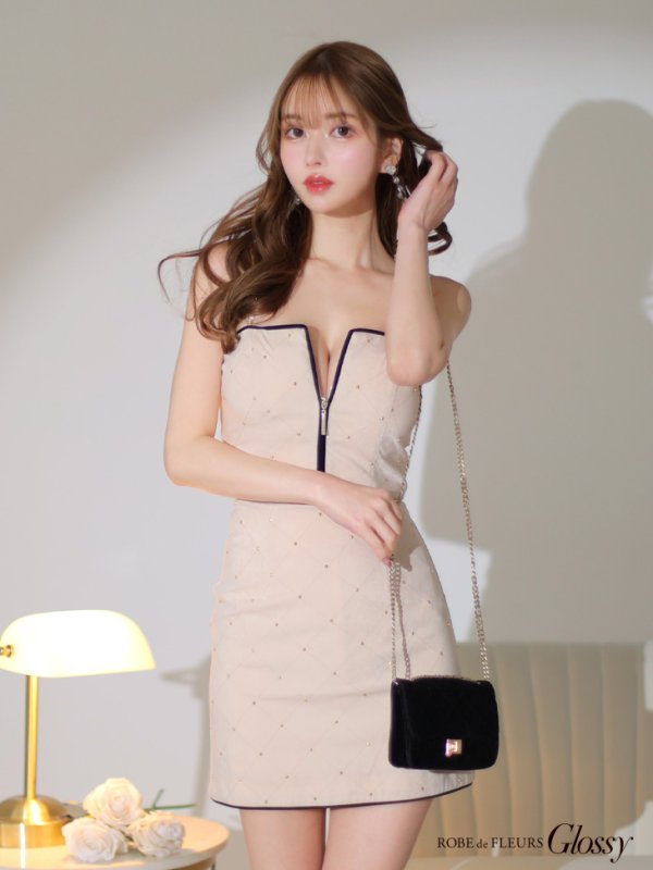 アイボリー モデル:ゆめ 身長:160cm 着用サイズ:Sサイズ