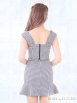 画像35: 【皇らいか/関西コレクション着用】XSサイズあり【ROBE de FLEURS/ローブドフルール】ツイード/ リボン/ ビジュー/ マーメイド/ フリル/ セットアップ/ ミニドレス/ キャバドレス[OF2] (35)