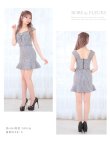画像9: XSサイズあり【ROBE de FLEURS/ローブドフルール】ツイード/ リボン/ ビジュー/ マーメイド/ フリル/ セットアップ/ ミニドレス/ キャバドレス[OF2] (9)