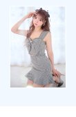 画像8: XSサイズあり【ROBE de FLEURS/ローブドフルール】ツイード/ リボン/ ビジュー/ マーメイド/ フリル/ セットアップ/ ミニドレス/ キャバドレス[OF2] (8)