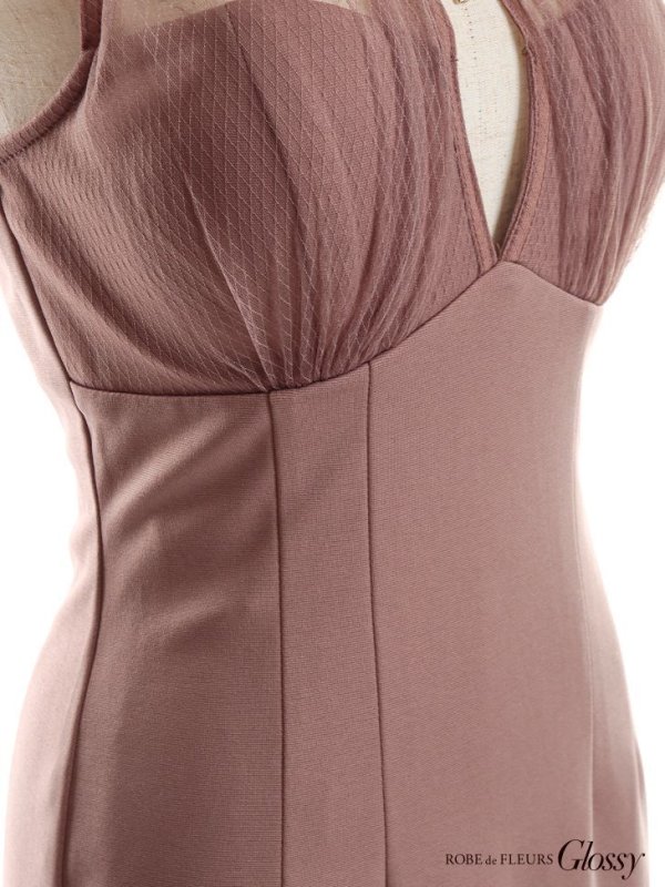 画像17: XSサイズあり【Glossy/グロッシー】ホルターネック/ ジップ/ カットアウト/ ワンカラー/ ストレッチ/ タイト/ ミニドレス/ キャバドレス[OF08] (17)