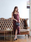 画像28: Lサイズあり【DEA.by ROBE de FLEURS/ディアバイローブドフルール】マーメイド/ フローラル/ バストジップ/ フリル/ テールカット/ ミディアムドレス/ キャバドレス[OF2] (28)