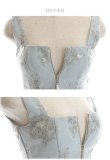 画像43: Lサイズあり【DEA.by ROBE de FLEURS/ディアバイローブドフルール】マーメイド/ フローラル/ バストジップ/ フリル/ テールカット/ ミディアムドレス/ キャバドレス[OF2] (43)