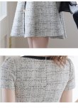 画像20: Lサイズあり【DEA.by ROBE de FLEURS/ディアバイローブドフルール】ツイードライクニット/ マーメード/ 半袖/ 袖あり/ ミモレ丈/ ミディアムドレス/ キャバドレス[OF2] (20)
