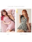 画像15: sugar限定コラボ☆XS-Lサイズあり【ROBE de FLEURS/ローブドフルール】セットアップ/ ツイード/ リボン/ ワンショルダー/ バストカット/ タイト/ ミニドレス/ キャバドレス[OF2] (15)
