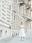 画像39: Lサイズあり【DEA. by ROBE de FLEURS/ディアバイローブドフルール】フロントジッパー/ チュール/ キャミソール/ Aライン/ フレア/ ミモレ丈/ ミディアム丈/ ワンピース/ ミディアムドレス/ キャバドレス[OF2] (39)