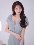 画像19: Lサイズあり【DEA. by ROBE de FLEURS/ディアバイローブドフルール】オフショルダー/ チュール/ フロントジップ/ マーメイド/ ミモレ丈/ マキシ丈/ ミディアムドレス/ キャバドレス[OF2] (19)
