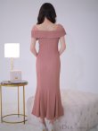 画像22: Lサイズあり【DEA. by ROBE de FLEURS/ディアバイローブドフルール】オフショルダー/ チュール/ フロントジップ/ マーメイド/ ミモレ丈/ マキシ丈/ ミディアムドレス/ キャバドレス[OF2] (22)