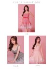 画像23: XSサイズあり【ROBE de FLEURS/ローブドフルール】ツイード/ ギンガムチェック/ フロントジップ/ ノースリーブ/ スパンコール/ フレア/ ミニドレス/ キャバドレス[OF2] (23)