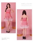 画像12: XSサイズあり【ROBE de FLEURS/ローブドフルール】ツイード/ ギンガムチェック/ フロントジップ/ ノースリーブ/ スパンコール/ フレア/ ミニドレス/ キャバドレス[OF2] (12)
