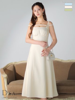 Lサイズあり【DEA./ディア】バストシッパー/ ノースリーブ/ 刺繍レース