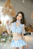 画像12: 【即日発送】【マリームーン】セクシーセーラー服【ハロウィンコスプレ8点セット】【Fサイズ/1カラー】[YMT] (12)