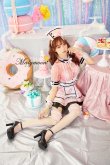 画像2: 【即日発送】ジッパーナース【マリームーン】【ハロウィンコスプレ7点セット】【フリーサイズ/2カラー】[YMT] (2)