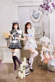 画像3: 【即日発送】千鳥柄クラシカルレディメイド【マリームーン】【ハロウィンコスプレ8点セット】【フリーサイズ/2カラー】[YMT] (3)