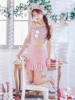 画像11: 【即日発送！】【サンタコス 4点セット】【XS-Lサイズ/1カラー】チェックセットアップビジューサンタコスプレ[YMT] (11)