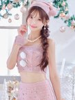 画像8: 【即日発送！】【サンタコス 4点セット】【XS-Lサイズ/1カラー】チェックセットアップビジューサンタコスプレ[YMT] (8)