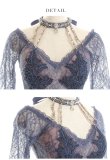 画像30: XSサイズあり【ROBE de FLEURS Glossy/ローブ・ド・フルール グロッシー】ウエストシースルー/ レーススリーブ/ 袖あり/ オフショル/ タイト/ ミニドレス/ キャバドレス[OF2] (30)