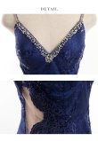 画像15: 【ROBE de FLEURS Glossy/ローブ・ド・フルール グロッシー】バストビジュー/ レース/ キャミ/ スリット/ サイドシアー/ ロングドレス/ キャバドレスlong[OF2] (15)