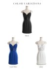 画像17: XSサイズあり【ROBE de FLEURS Glossy/ローブ・ド・フルール グロッシー】キャミソール/ スパンコール/ レース/ コルセットデザイン/ タイト/ ミニドレス/ キャバドレス[OF2] (17)