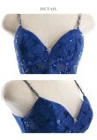 画像15: XSサイズあり【ROBE de FLEURS Glossy/ローブ・ド・フルール グロッシー】キャミソール/ スパンコール/ レース/ コルセットデザイン/ タイト/ ミニドレス/ キャバドレス[OF2] (15)