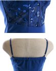 画像16: XSサイズあり【ROBE de FLEURS Glossy/ローブ・ド・フルール グロッシー】キャミソール/ スパンコール/ レース/ コルセットデザイン/ タイト/ ミニドレス/ キャバドレス[OF2] (16)