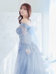 画像7: 【さんご / 関西コレクション着用】Lサイズあり【JEAN MACLEAN/ジャンマクレーン】マーメイド/ オフショル/ レース/ 刺繍/ ハートカット/ スピンドル/ ロングドレス/ キャバドレスlong[OF2A] (7)
