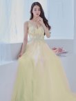 画像11: Lサイズあり【JEAN MACLEAN/ジャンマクレーン】フラワーモチーフ/ ネットレース/ スピンドル/ プリンセス/ フレア/ ロングドレス/ キャバドレスlong[OF2A] (11)