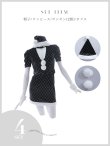 画像24: 【即日発送！】【サンタコス 4点セット】【XS-XLサイズ/2カラー】袖付きビジューベロアタイトサンタコスプレ[YMT] (24)