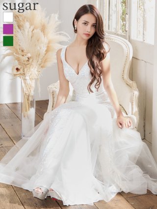 Vネックロングドレス‐sugar (Page 7)