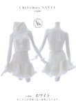 画像36: 【即日発送】【サンタコス 5点セット】【XS-Lサイズ/2カラー】セットアップフレアミニサンタ[YMT] (36)