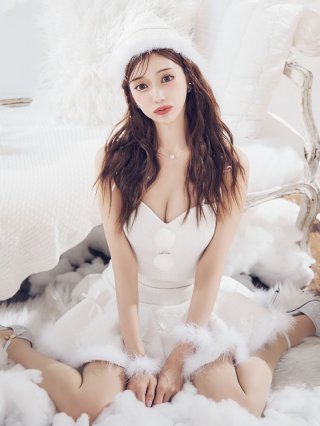 白・ホワイト サンタコスプレ 通販 -キャバドレス専門店 sugar (シュガー)