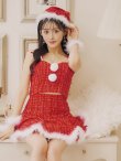 画像13: 【即日発送】【サンタコス 5点セット】【XS-Lサイズ/2カラー】セットアップフレアミニサンタ[YMT] (13)