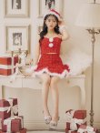 画像15: 【即日発送】【サンタコス 5点セット】【XS-Lサイズ/2カラー】セットアップフレアミニサンタ[YMT] (15)