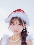 画像35: 【即日発送！】【サンタコス 4点セット】【XS-XLサイズ/3カラー】ラメツイードミニワンピースサンタ[YMT] (35)
