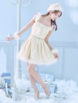画像13: 【即日発送！】【サンタコス 4点セット】【XS-XLサイズ/3カラー】ラメツイードミニワンピースサンタ[YMT] (13)